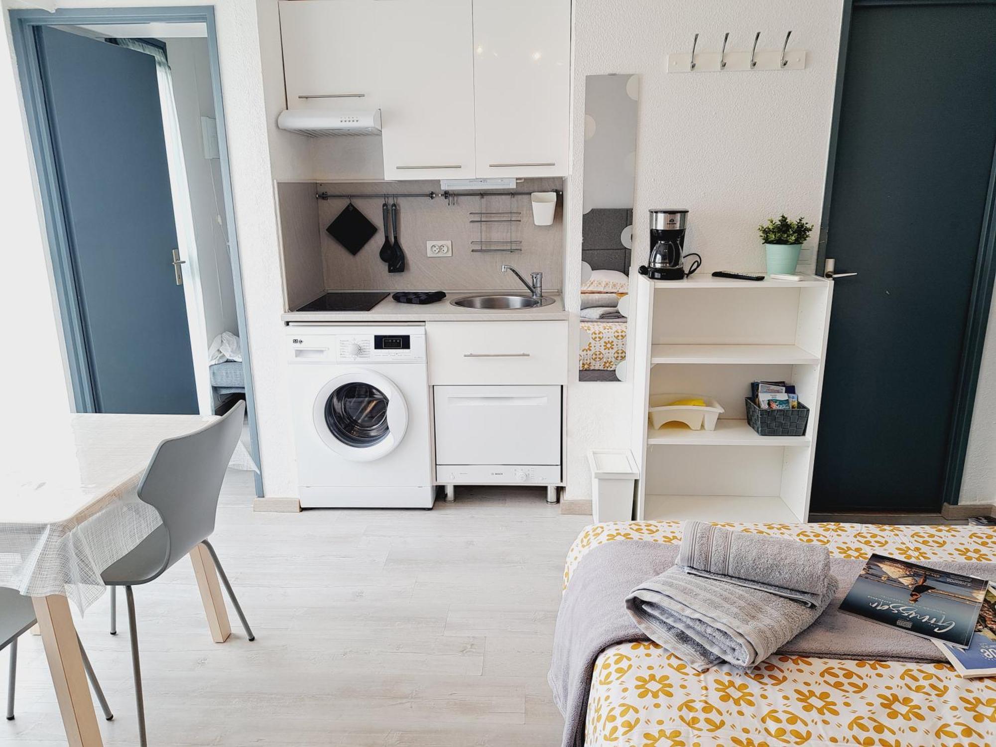 Studio Moderne - Plage Du Grazel Gruissan Luaran gambar