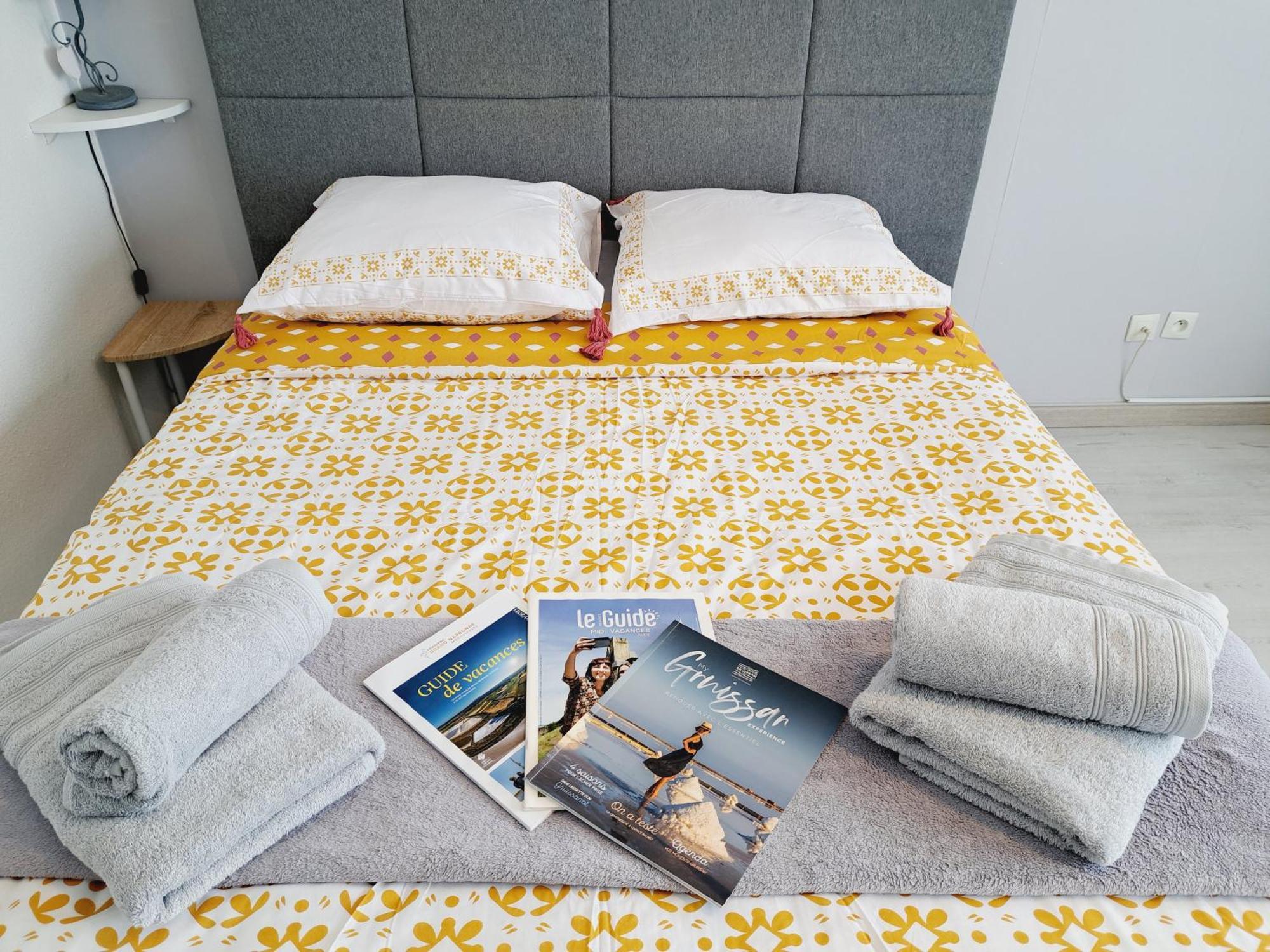 Studio Moderne - Plage Du Grazel Gruissan Luaran gambar